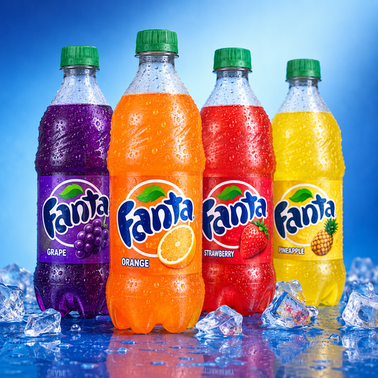 Fanta Bulk Deal 20oz, 24-Pack - Free Shipping