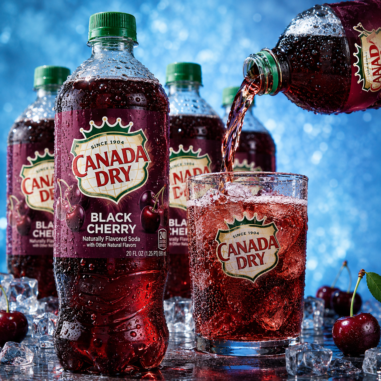 Canada Dry Bulk Deal 20oz, 24-Pack - Free Shipping