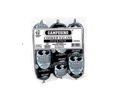 CAMPESINO COOKED SALAMI SNACK PACK – 2.7 LB EACH – PACK OF 3