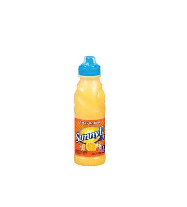 SunnyD Tangy Original Juice Drink, 11.3 oz Bottles (Pack of 24) – Bold Citrus Flavor, Perfect for On-the-Go Refreshment