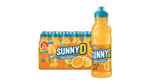 SunnyD Tangy Original Juice Drink, 11.3 oz Bottles (Pack of 24) – Bold Citrus Flavor, Perfect for On-the-Go Refreshment