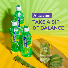 ALOEVINE ALOE VERA DRINK – ORIGINAL – 50.7 FL OZ BOTTLES – PACK OF 6