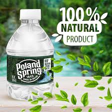 POLAND SPRING 100% NATURAL SPRING WATER, 8 OZ BOTTLES (48 PACK)