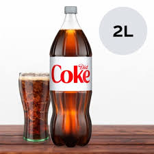 DIET COKE, ZERO SUGAR COLA, 2 LITER BOTTLES (4 PACK)