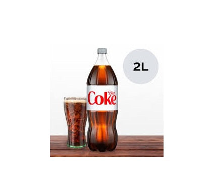 DIET COKE, ZERO SUGAR COLA, 2 LITER BOTTLES (6 PACK)