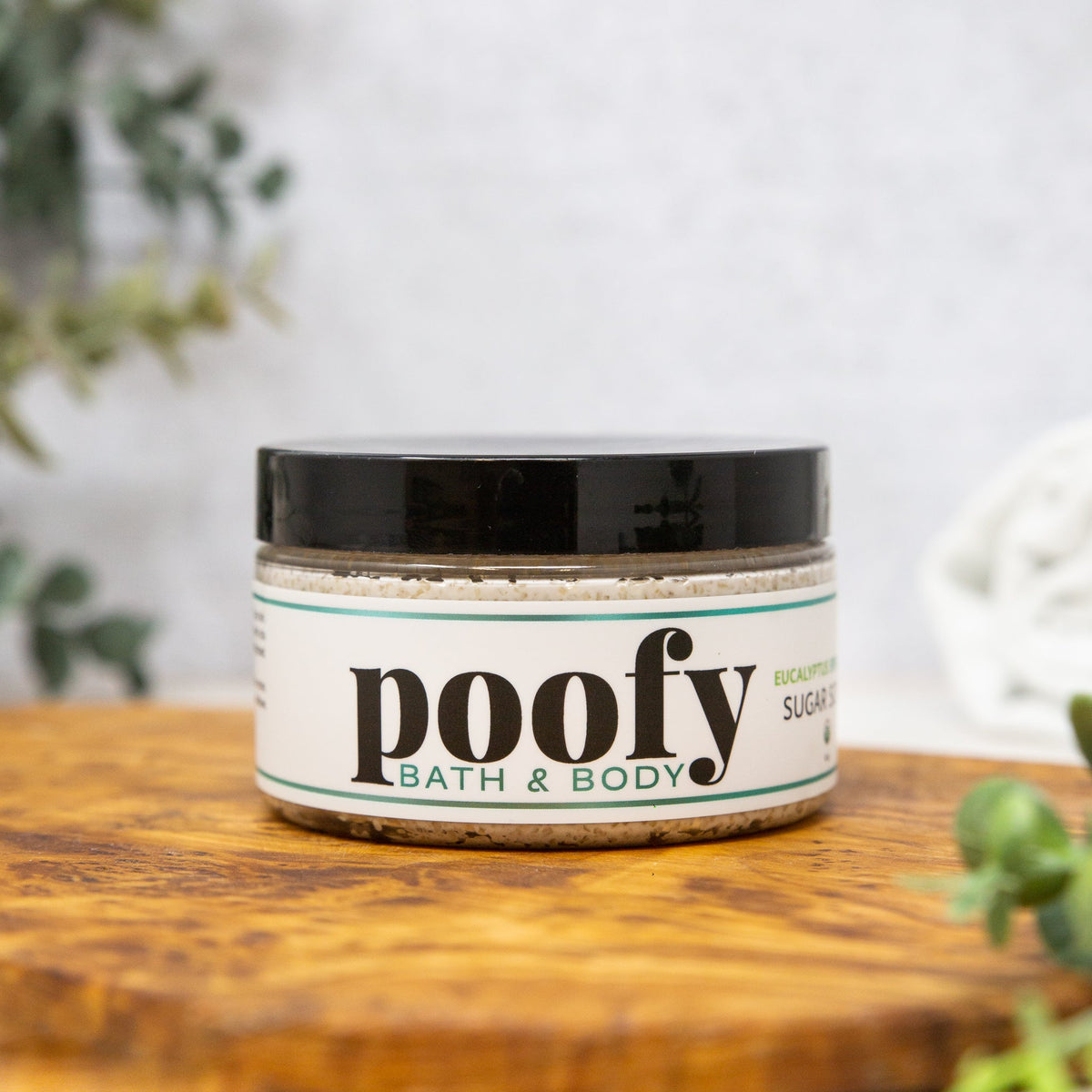 Eucalyptus Spearmint Sugar Scrub Organic