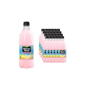 MINUTE MAID PINK LEMONADE, FRUIT DRINK, 20 FL OZ BOTTLES (PACK OF 24)
