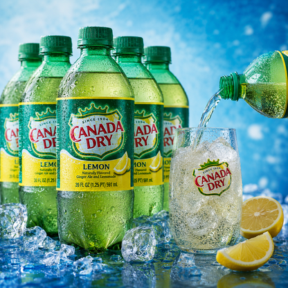 Canada Dry Bulk Deal 20oz, 24-Pack - Free Shipping