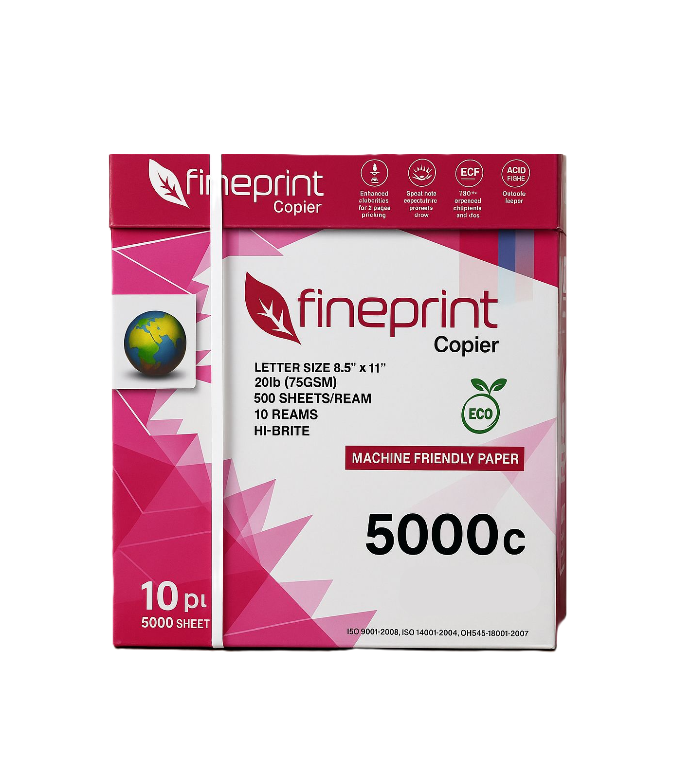 FINEPRINT COPIER PAPER, 8.5" X 11", 500 SHEETS PER REAM