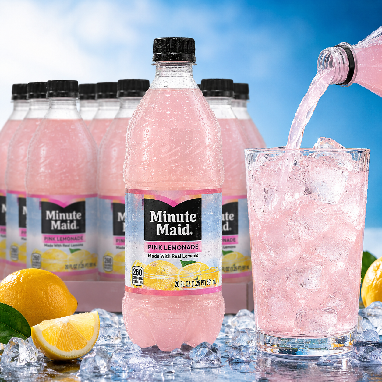 Minute Maid Bulk Deal 20oz, 24-Pack - Free Shipping