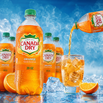Canada Dry Bulk Deal 20oz, 24-Pack - Free Shipping