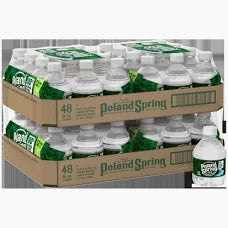 POLAND SPRING 100% NATURAL SPRING WATER, 8 OZ BOTTLES (48 PACK)