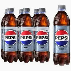 DIET PEPSI SODA, 20 FL OZ BOTTLES (12 PACK)