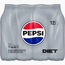 DIET PEPSI SODA, 20 FL OZ BOTTLES (12 PACK)