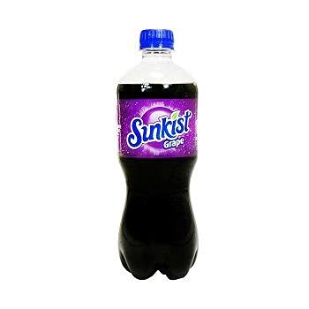 Sunkist Grape Soda, 20 oz Bottles – Pack of 24
